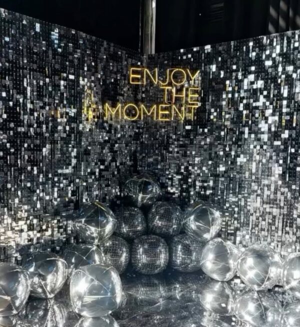 DOUBLE SHIMMER BACKDROP